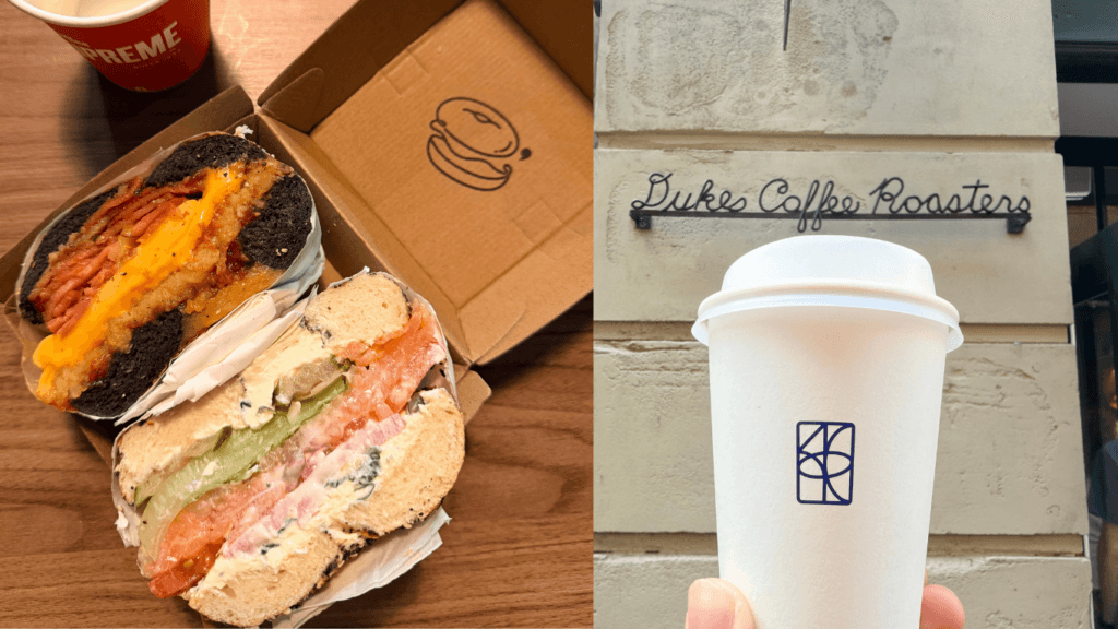 墨爾本早餐It's bagel+Dukes coffee-噗撻醬 Buta Food Life